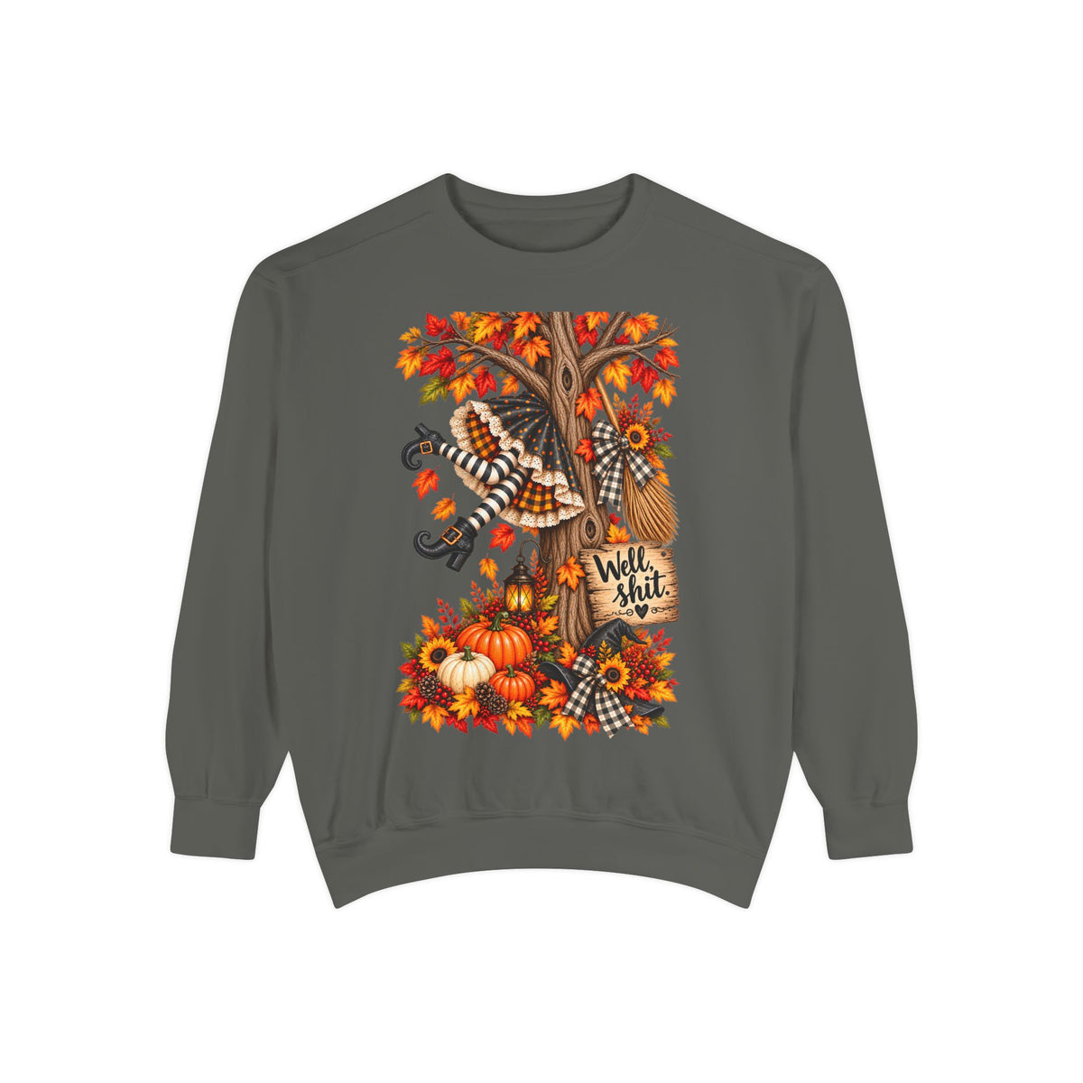 Unisex Garment-Dyed Sweatshirt