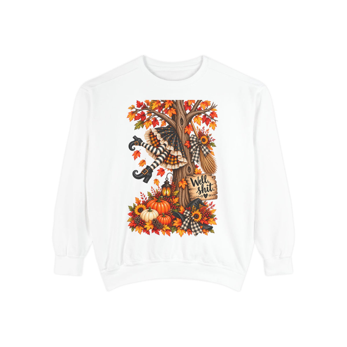 Unisex Garment-Dyed Sweatshirt